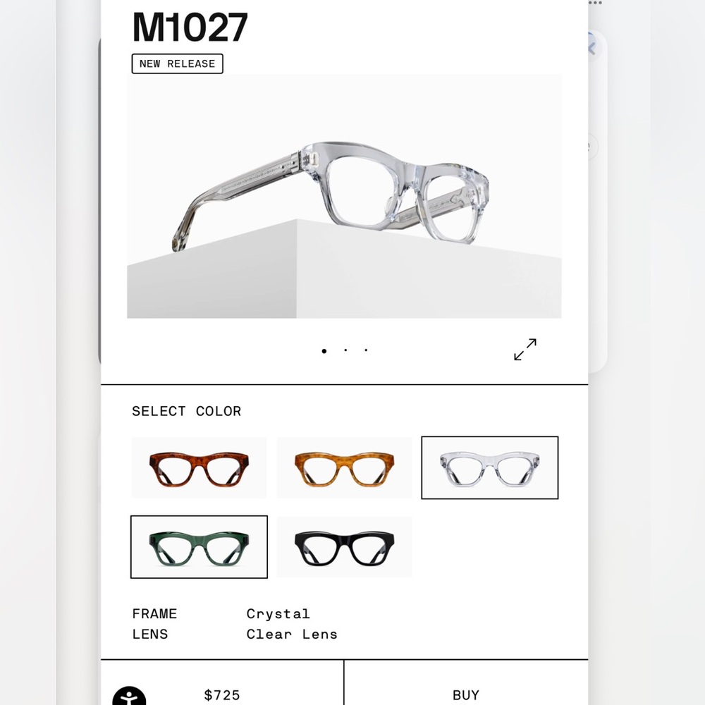 Matsuda M1027 Transparent Frames - image 6